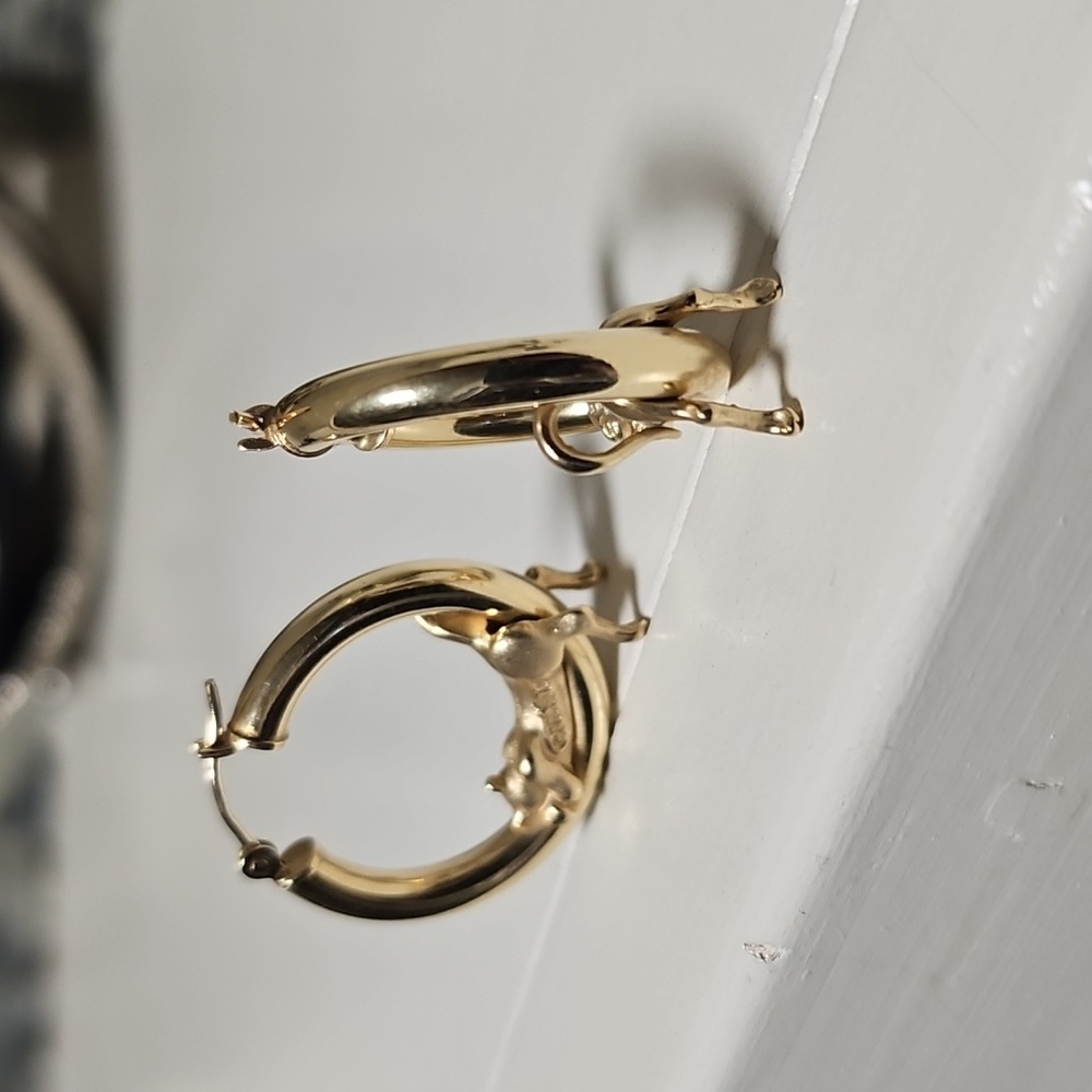 14kg Panther Hoop earrings - Picture 5 of 10